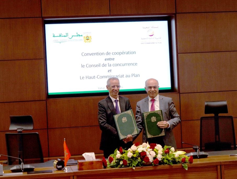 Transparence économique : Le Conseil de la concurrence et le HCP scellent un partenariat